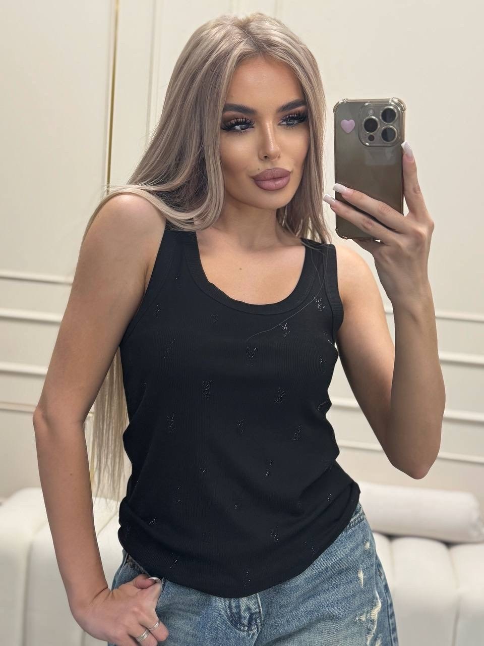 майка женская,майка со стразами,майка топы,майка,топ женский