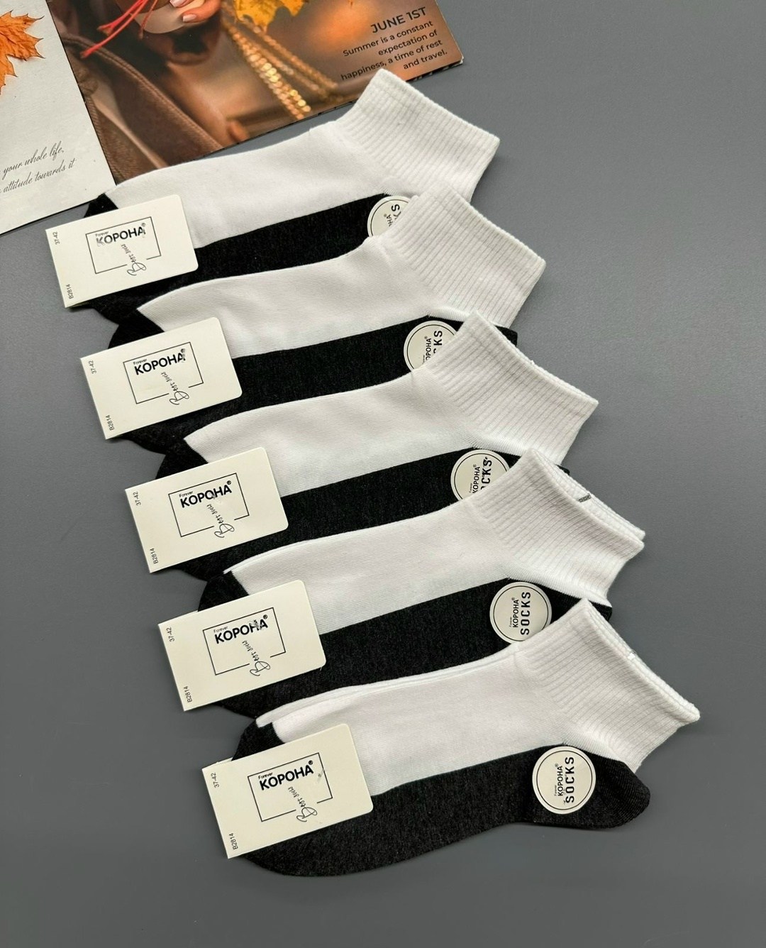 носки женские,носки женские 10 пар,носки мужские,носки короткие набор 10 пар туркан,носки комплект