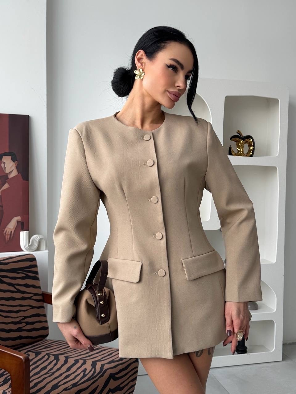 жакет,костюм с юбкой женский,бежевый костюм,костюм с юбкой и жакетом,костюм с юбкой