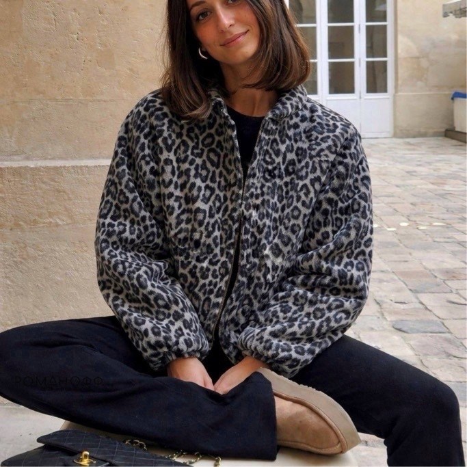леопардовая куртка,куртка бомбер,повседневная куртка,женская куртка бомбер,женский бомбер