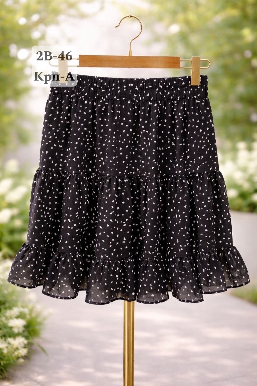 юбка с оборками,юбка,модели юбки,летние юбки,юбка с принтом