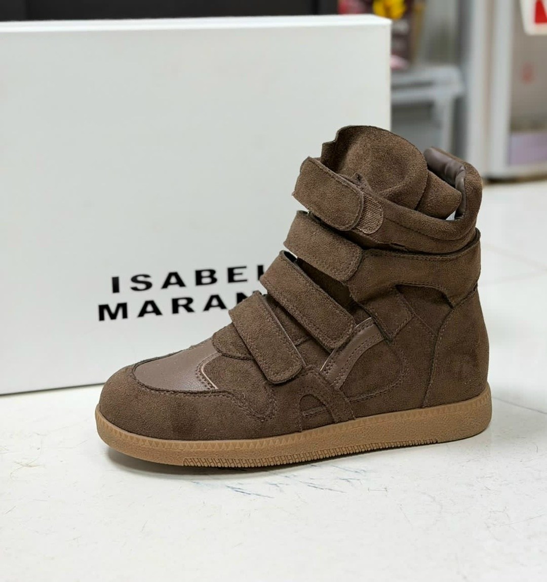изабель марант кроссовки,,кроссовки isabel marant,isabel marant ,isabel marant beige leather and suede bekett wedge sneakers