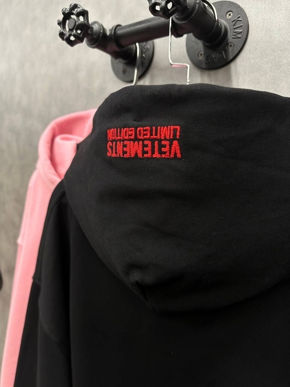 худи ветмо,черное худи,толстовка мужской,худи оверсайз,vetements hoodie