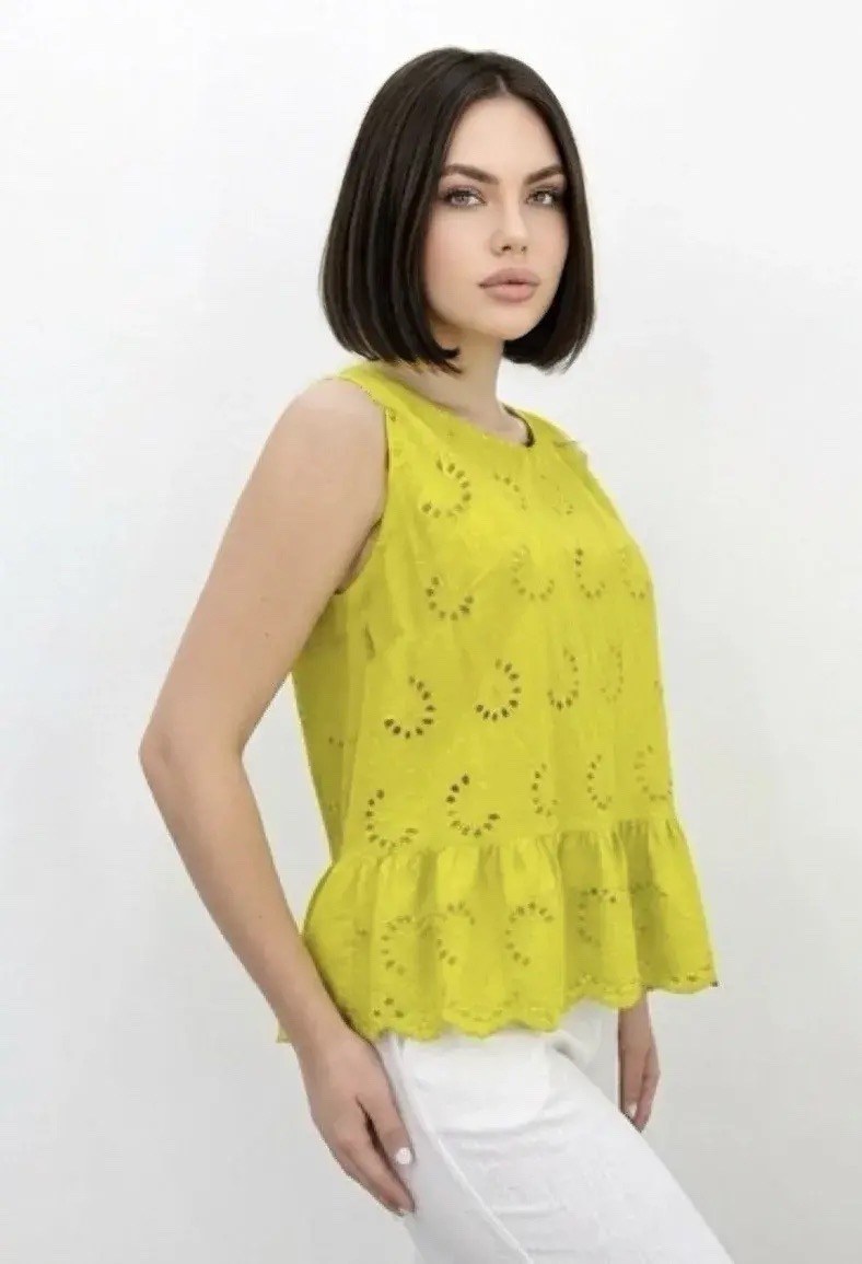 блуза,желтая блузка,блузка женская,летняя блузка,блузка с оборками