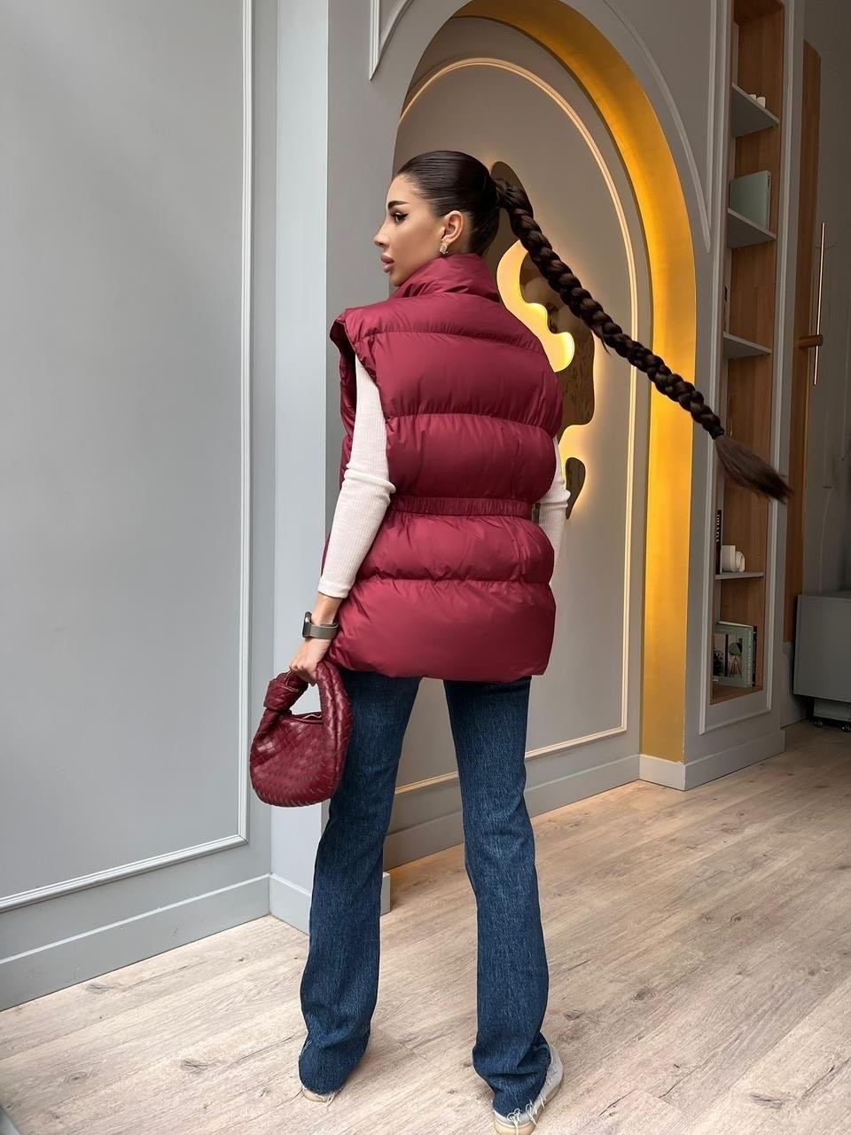 женская жилетка,жилет утепленный,жилет,теплый жилет,жилет женский