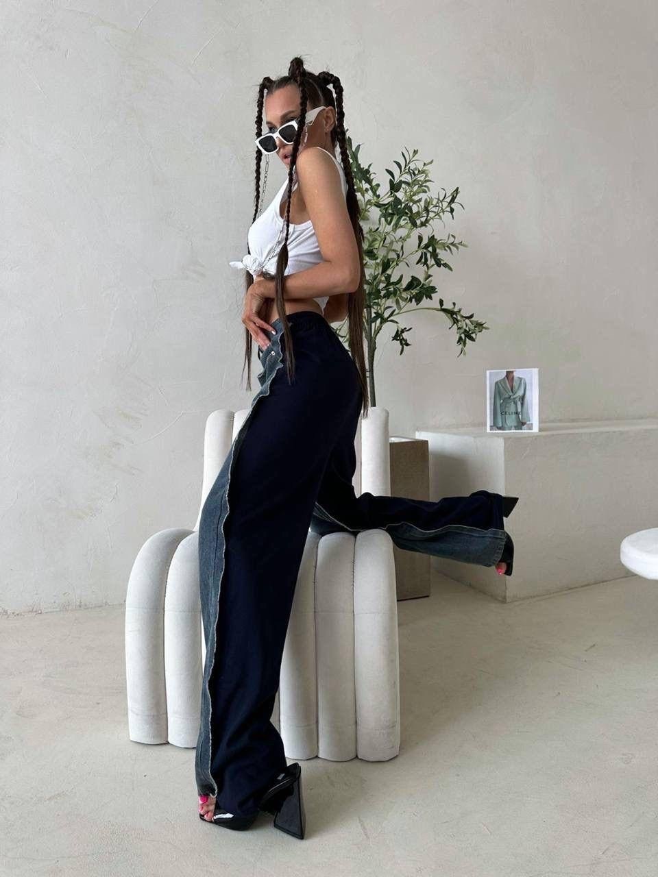 джинсы женские широкие,джинсовые комбинезоны,модные джинсы,женские джинсы,широкие джинсы