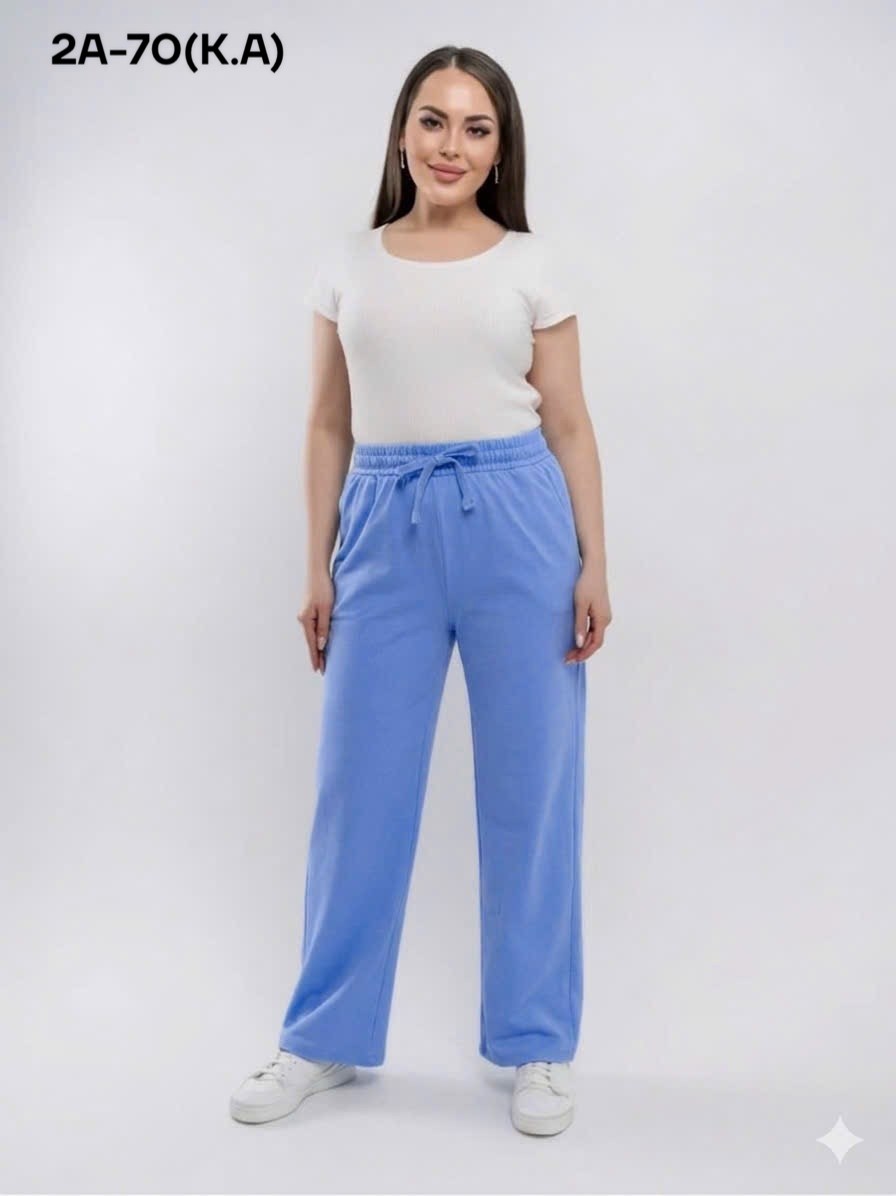 брюки свободные,брюки голубой,трикотажные брюки,прямые спортивные брюки женские,брюки прямые