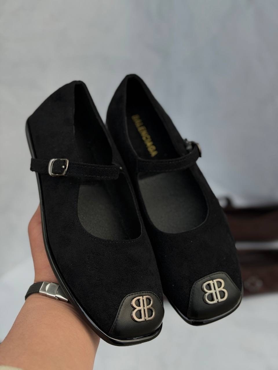 ,туфли замшевые,женские балетки, женская,черные туфли