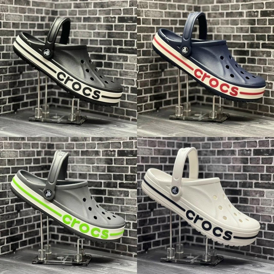 ,сабо crocs,сандалии crocs bayaband clog 'white blue',crocs мужские,crocs сабо crocband clog