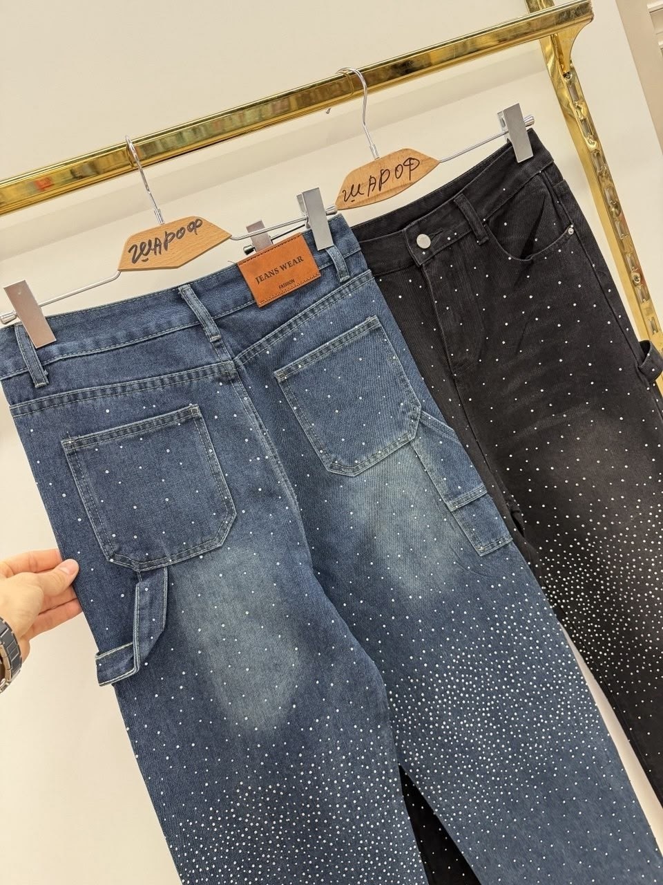 джинсы со стразами,джинсы со стразами женские,брюки джинсы,джинсы,широкие джинсы