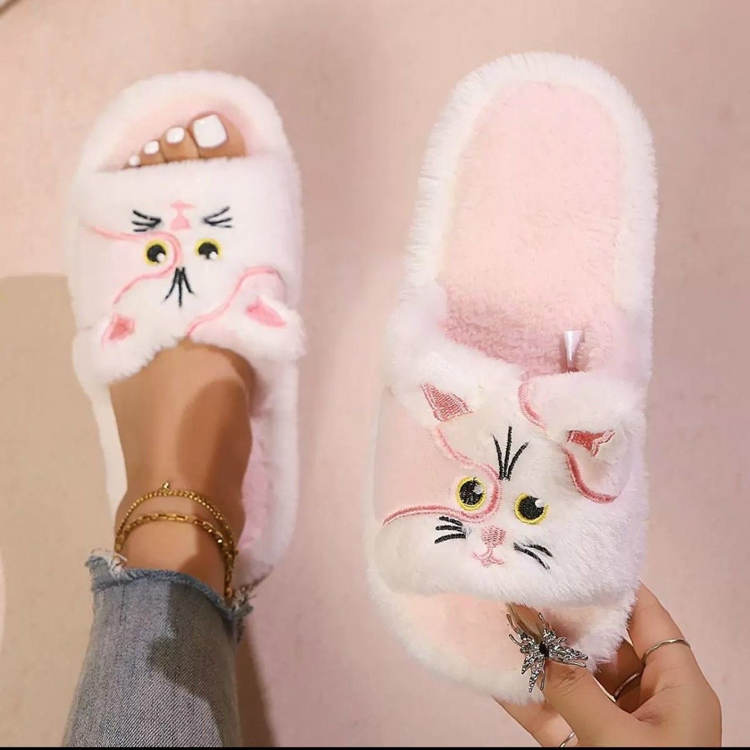 женские домашние тапочки,тапочки для дома женские,cat slippers женские легкие пушистые домашние тапочки,домашние теплые тапочки,домашние тапочки