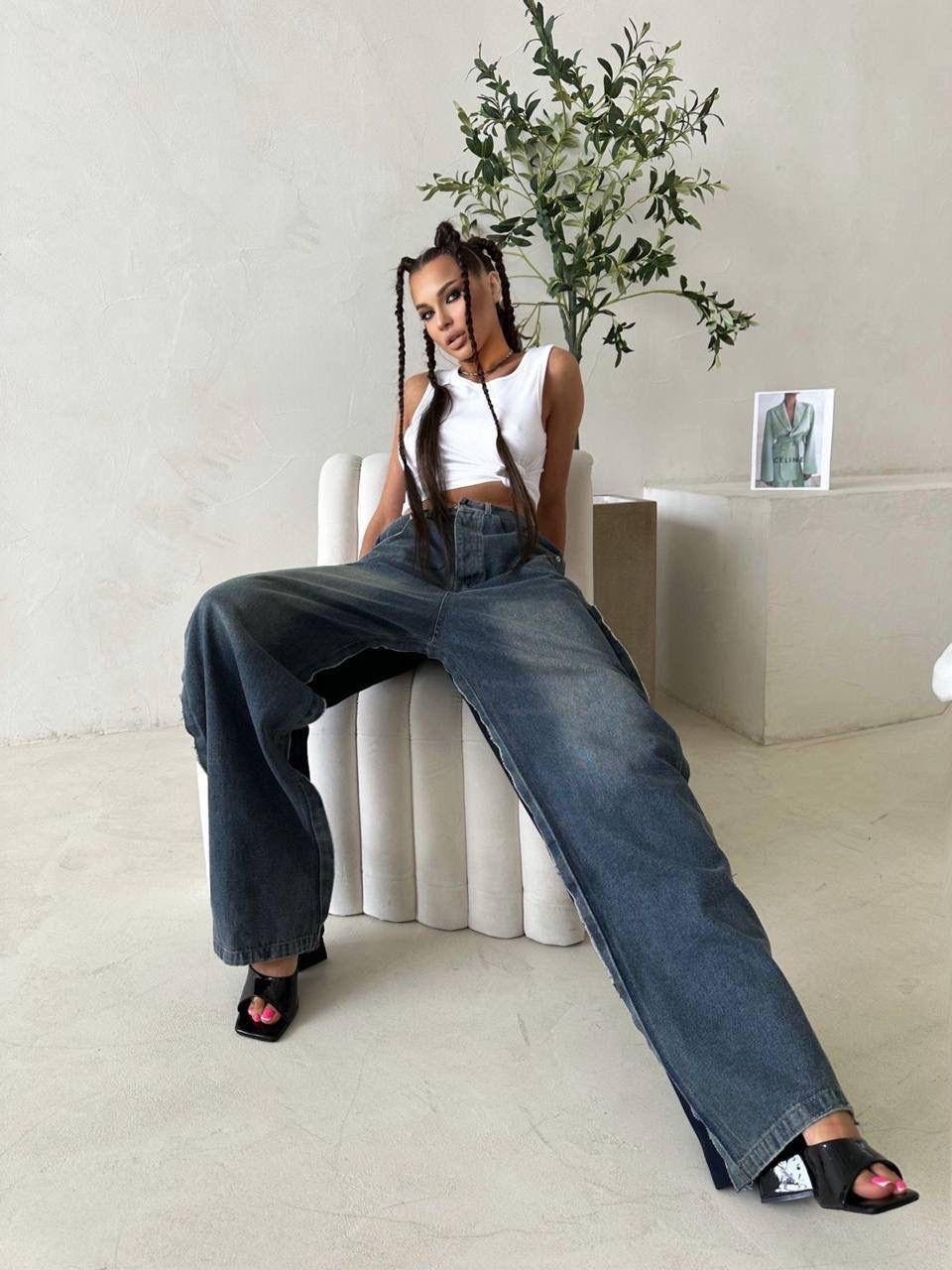 джинсы женские широкие,джинсовые комбинезоны,модные джинсы,женские джинсы,широкие джинсы