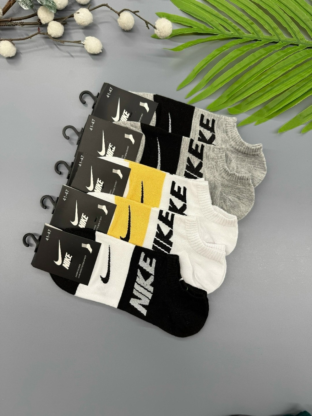 носки средние хлопковые набор 5 пар nike,носки мужские 10 пар nike,мужские носки,комплект носки мужские,носки мужские 10 пар