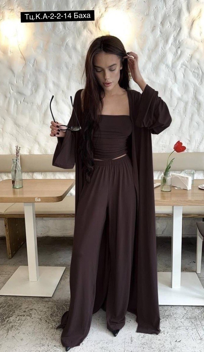 костюм с брюками палаццо,костюм с брюками,костюм тройка женский,костюм топ и брюки,стильные костюмы