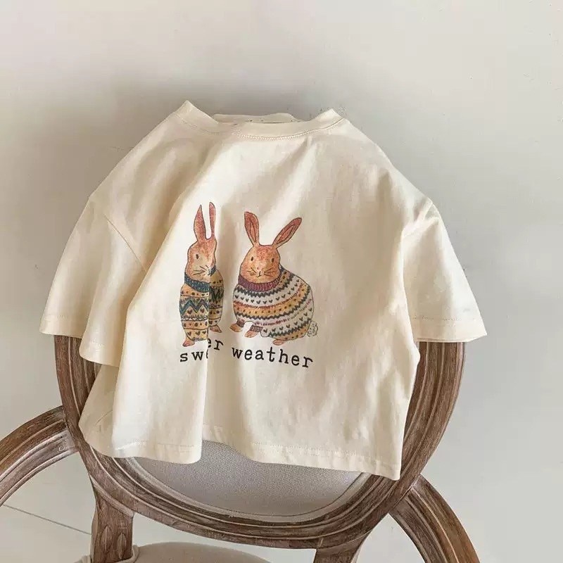 футболки для девочки,одежда с принт,футболки детские,футболка с принтом кролик,футболки из хлопка