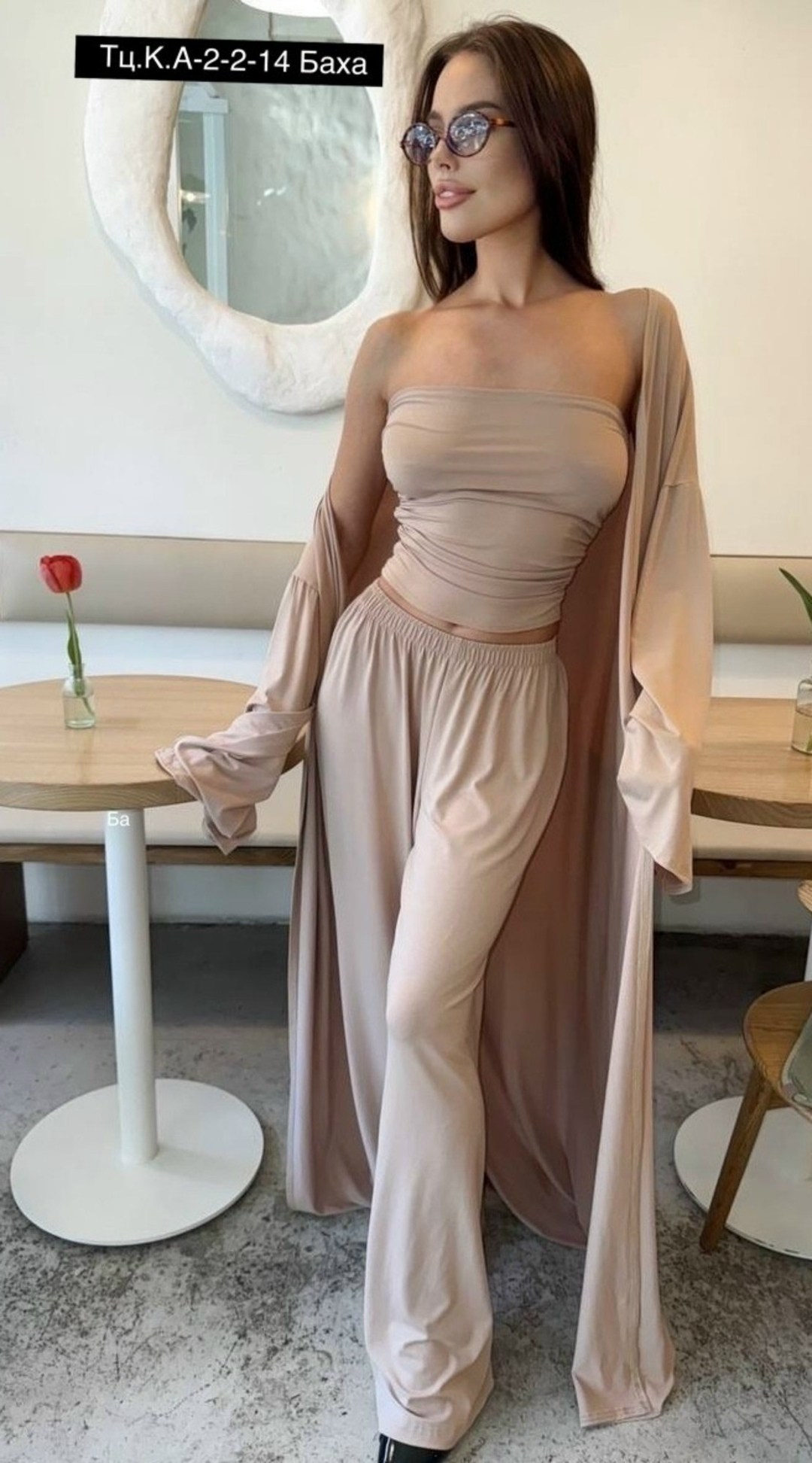 костюм тройка (кардиган + топ + брюки) цвет черный,костюм тройка (кардиган + топ + брюки),костюм тройка (топ, штаны, кардиган ),брючный костюм,костюм тройка женский