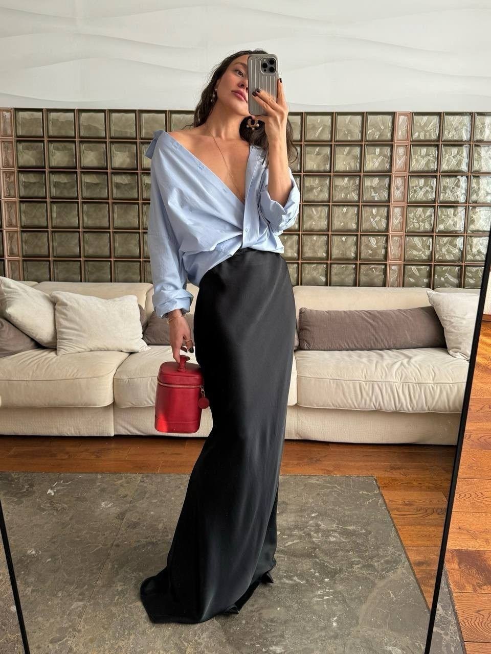 юбка атласная,шелковая юбка,юбка стильная,атласная миди-юбка,юбка