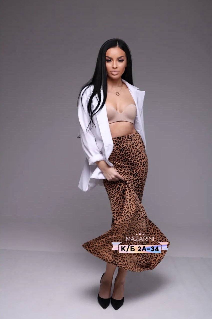 женская атласная юбка-годе с леопардовым принтом,модная атласная юбка с леопардовым принтом,юбка с леопардовым принтом,леопардовая юбка,юбка леопард