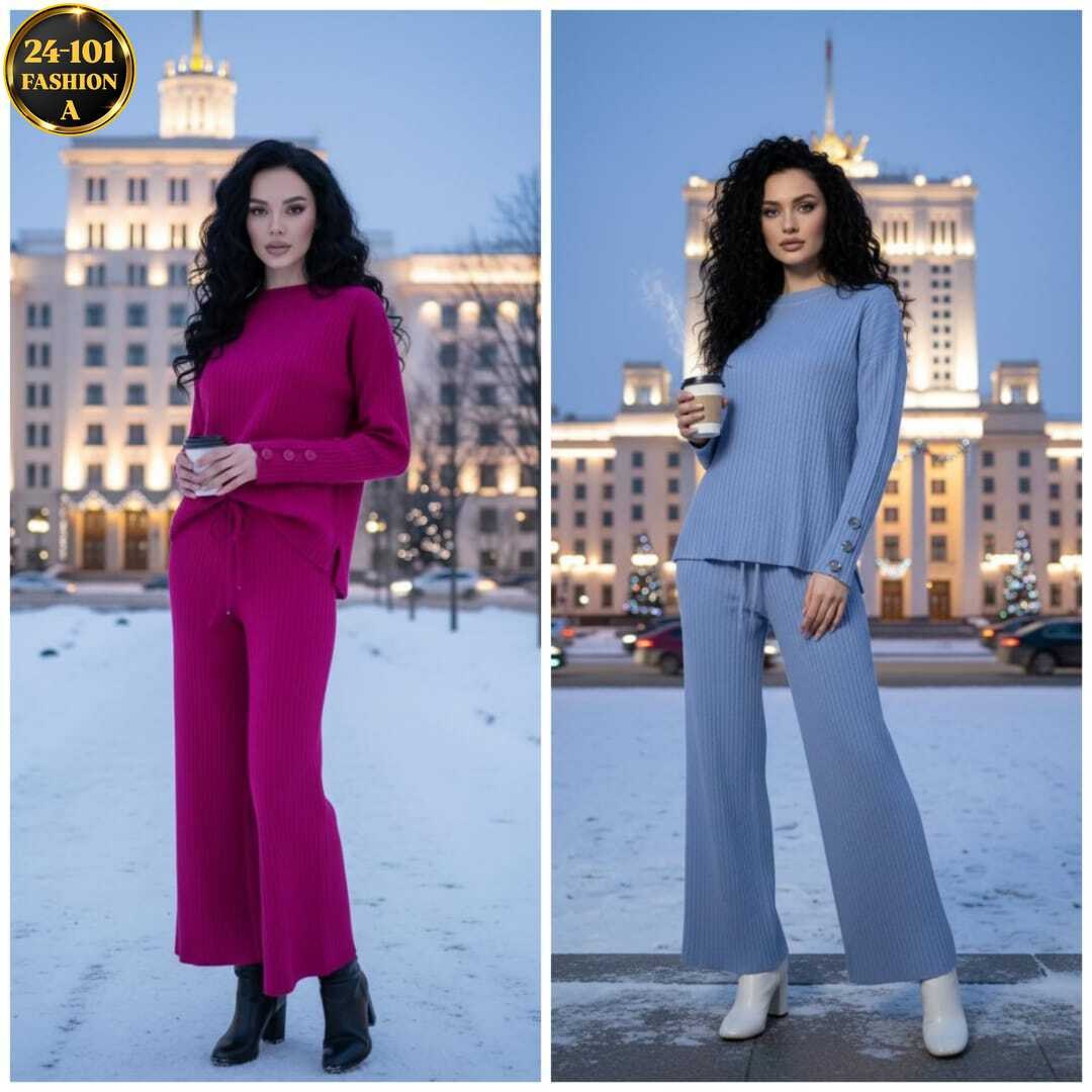 костюм женский кофта и штаны арт. 1545967,костюм теплый вязаный брючный alina женский,женские костюмы,брючный женский костюм из лапши,костюм вязаный трикотажный теплый с брюками сити текс