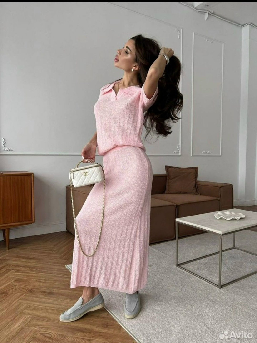 костюм трикотажный с юбкой,вязаный костюм с юбкой,костюм трикотажный с юбкой макси emberens 306870854,трикотажные костюмы,костюм трикотажный женский с юбкой