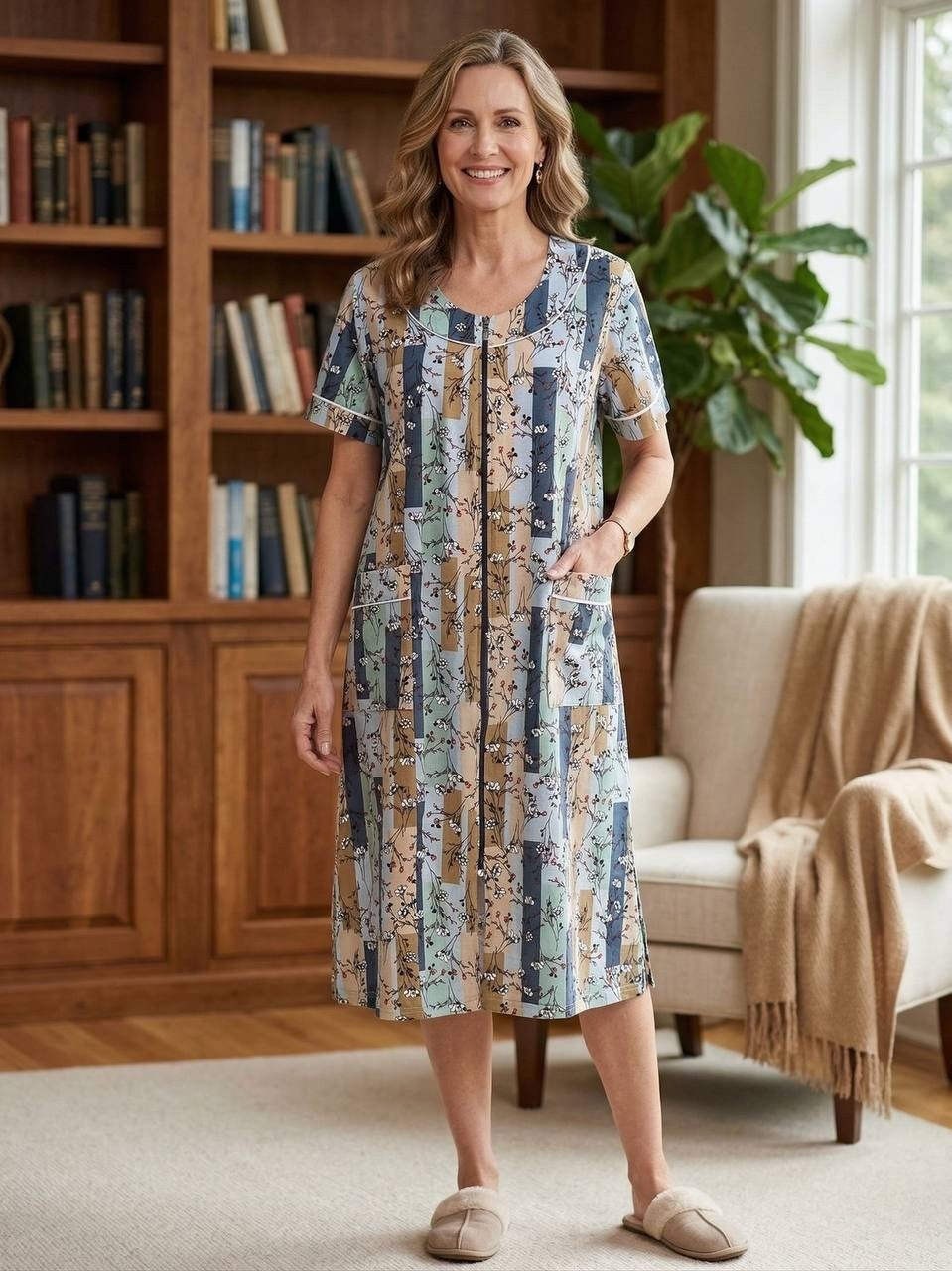 халат женский домашний,женский халат,халат летний,халат,домашний халат