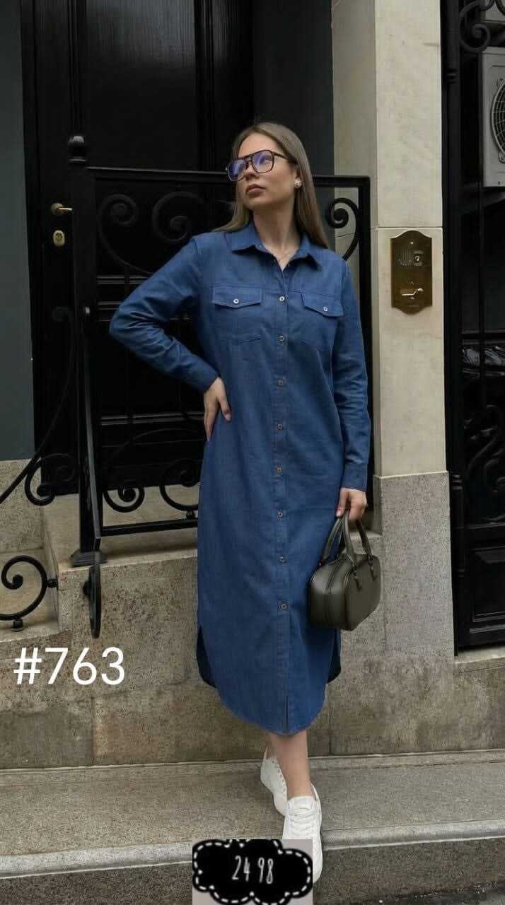 джинсовое платье,джинсовое платье рубашка,женское джинсовое платье,платье джинс,женское джинсовое платье-рубашка с длинным рукавом и пуговицами