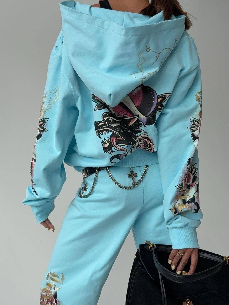 женский костюм,женский спортивный костюм,костюм голубой,спортивный костюм