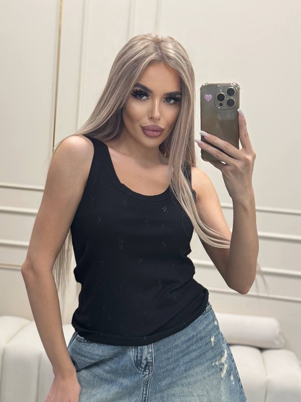 майка женская,майка со стразами,майка топы,майка,топ женский