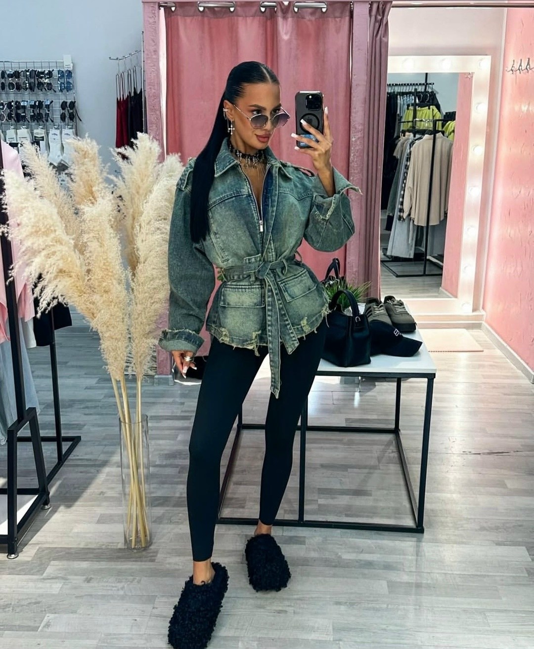 куртка джинсовая женская,джинсовая куртка,джинсовая куртка с поясом,джинсовая куртка с поясом женская,женская джинсовая куртка chin.sweety