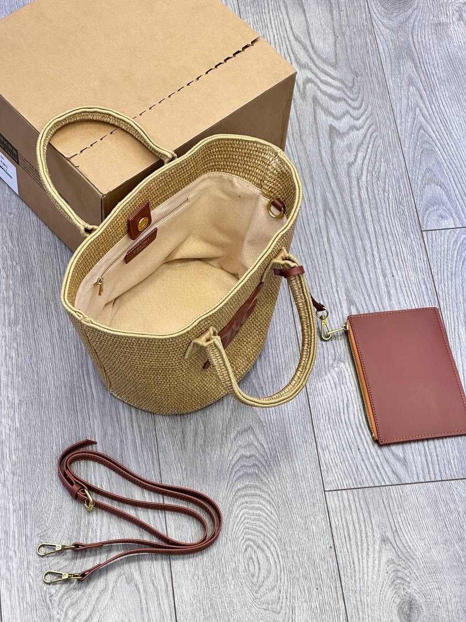 сумка соломенная,женская соломенная сумка,модная сумка,плетеная сумка,сумка женская celine