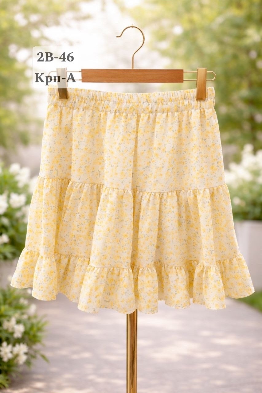 юбка с оборками,юбка,модели юбки,летние юбки,юбка с принтом
