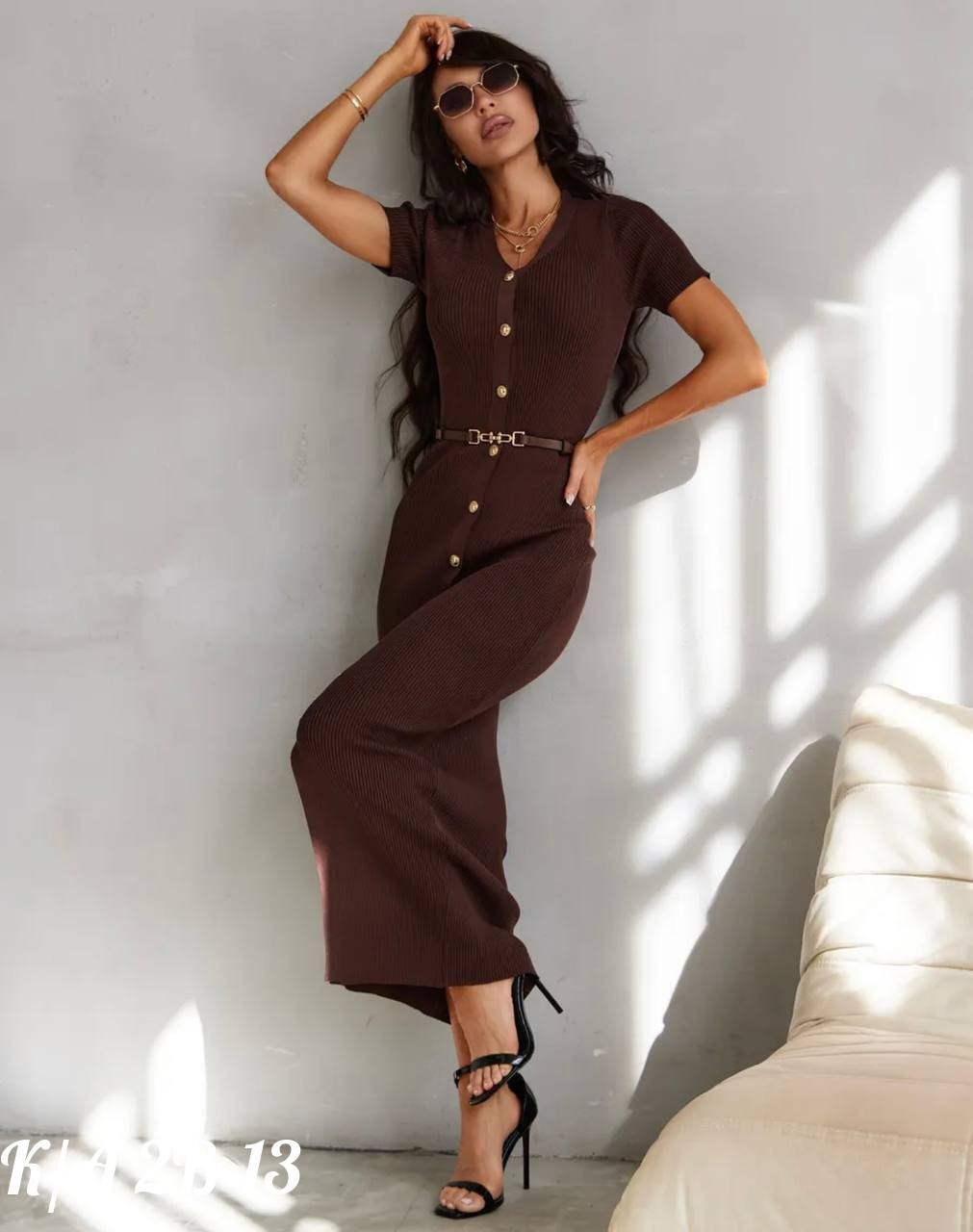 платье трикотажное с ремешком emberens,трикотажное миди платье,женское платье темно-розовое трикотажное миди с пуговицами,платье трикотажное с ремешком emberens 306885900,платье трикотажное с ремешком