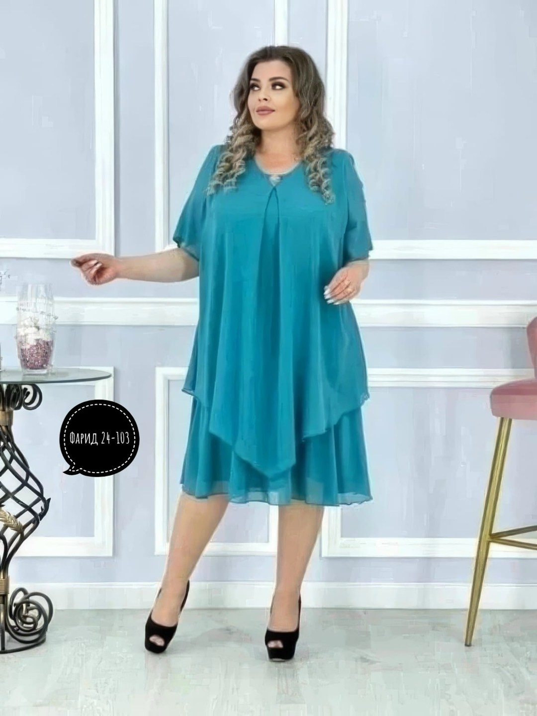 шифоновое нарядное платье больших размеров,женское платье из шифона больших размеров,шифоновое платье большого размера binmoda,платье шифон,платье шифоновое больших размеров