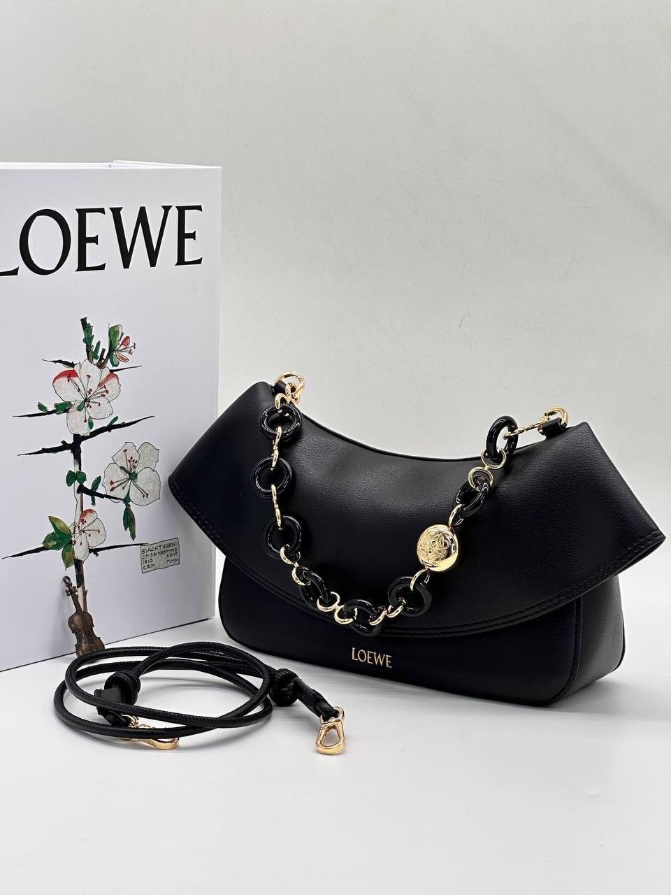 сумка loewe,сумка женская loewe цепь комбинированная loewe 506104765,сумка,сумка loewe 33-15 см натуральная кожа реплика,женская сумка loewe