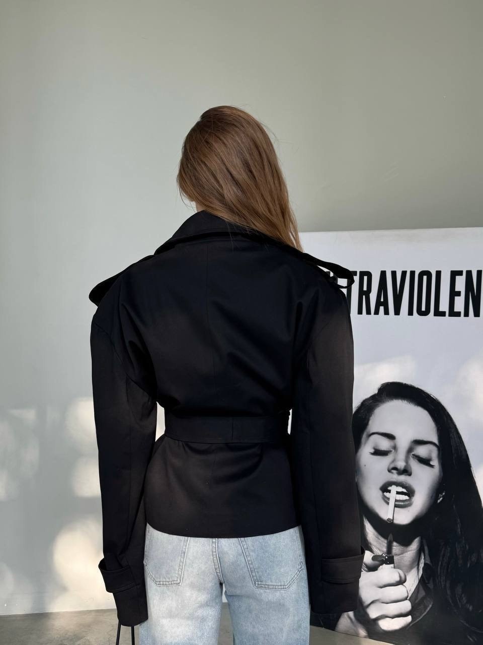 куртка с поясом,тренч,укороченный тренч,полупальто с поясом,куртка с поясом арт. 11550567