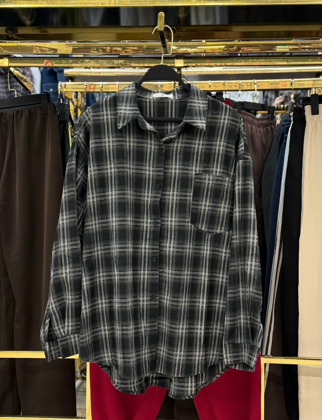 рубашка оверсайз в клетку хлопковая monolog,рубашка оверсайз в клетку хлопок,рубашка оверсайз в клетку,рубашка в клетку женская,рубашка оверсайз в клетку harizmic