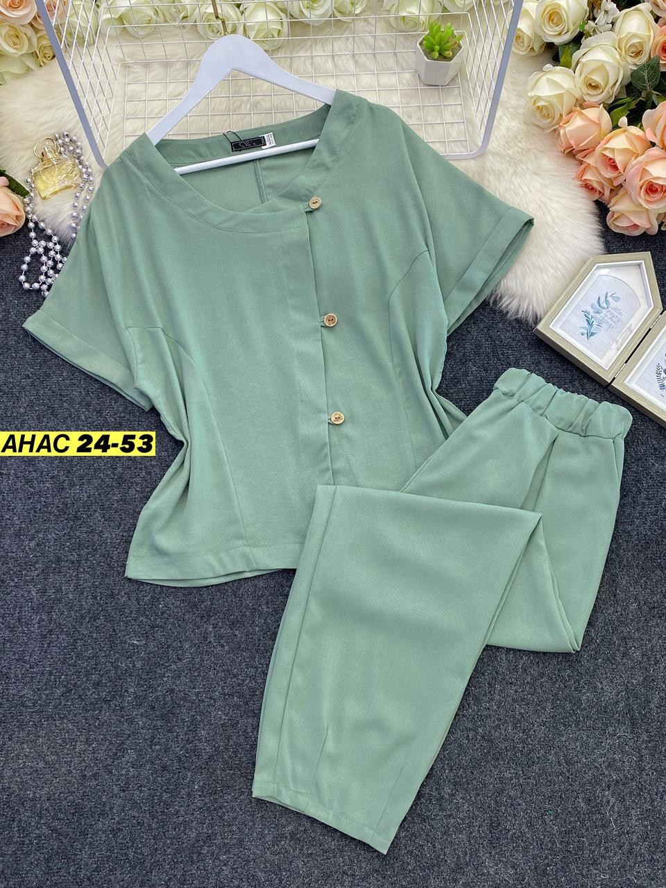 летний брючный костюм michel chic 1337 /1 темно-синий двойка,брючный костюм для полных женщин,брючный костюм michel chic 1337 темно-синий,брючный костюм michel chic 1337,брючный костюм мишель шик арт: