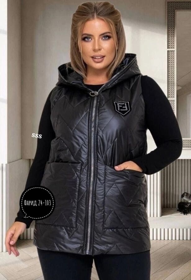 женская жилетка больших размеров,жилетка женская,жилетка женская демисезонная,жилет женский,жилетки+женские+