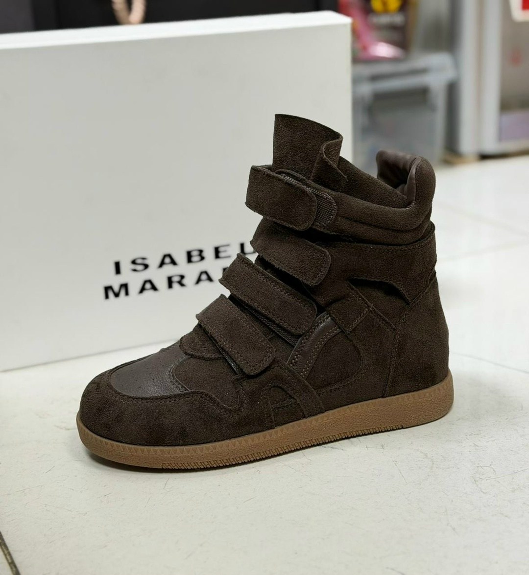 изабель марант кроссовки,,кроссовки isabel marant,isabel marant ,isabel marant beige leather and suede bekett wedge sneakers