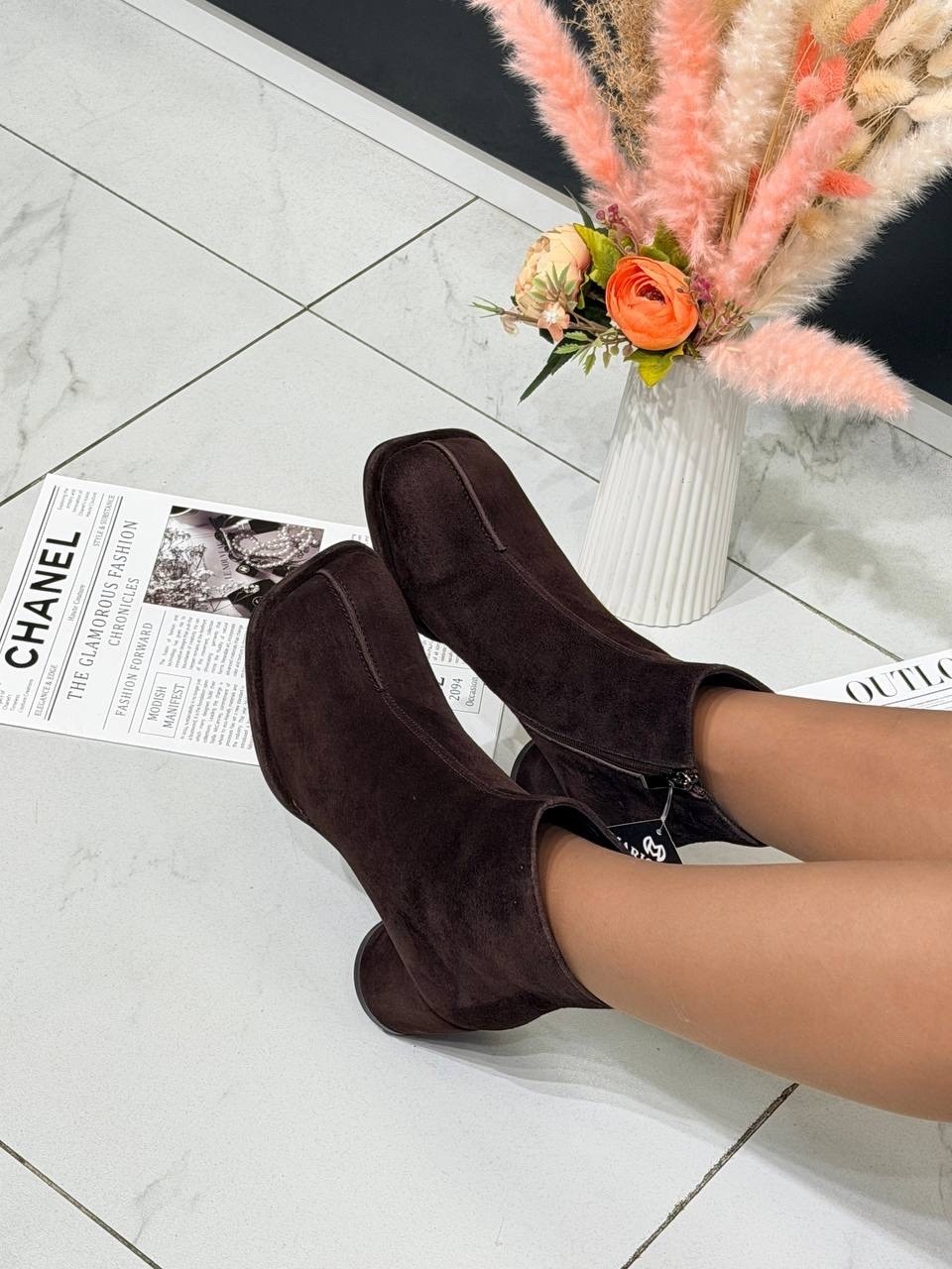 ,ботильоны замшевые,женские ботильоны,ботинки женские замшевые gianvito rossi,замшевые ботильоны gianvito rossi