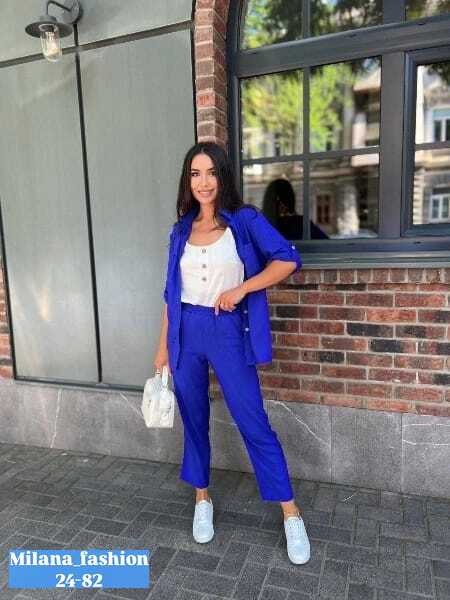 брючный костюм с топом,бежевый брючный костюм,костюм с длинной рубашкой,брючный костюм,женский летний костюм двойка