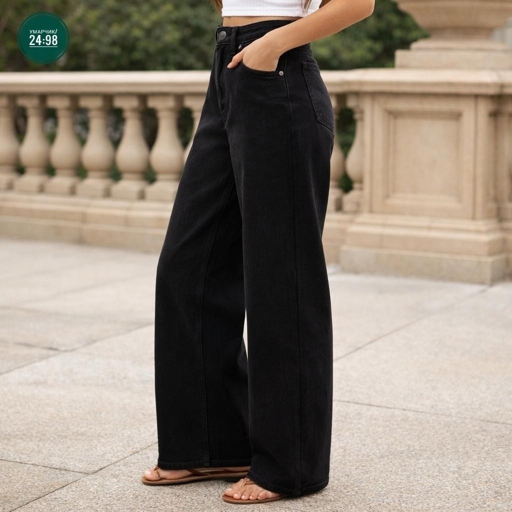 джинсы клеш широкие с высокой посадкой,широкие джинсы,широкие джинсы женские,женские джинсы,джинсы женские широкие с высокой посадкой