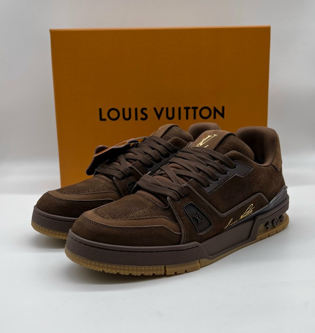 кроссовки louis vuitton trainer,louis vuitton кроссовки,кроссовки louis vuitton мужские,мужские кожаные кроссовки louis vuitton trainer серые,кроссовки луи виттон trainer