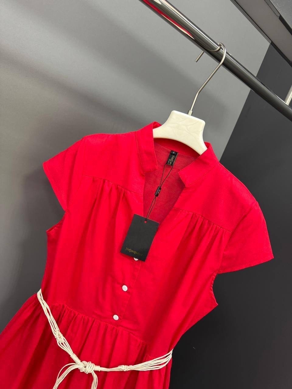 платье макси,платье из льна,платье красное,платье льняное женское,платье pavlova 006 коралловый