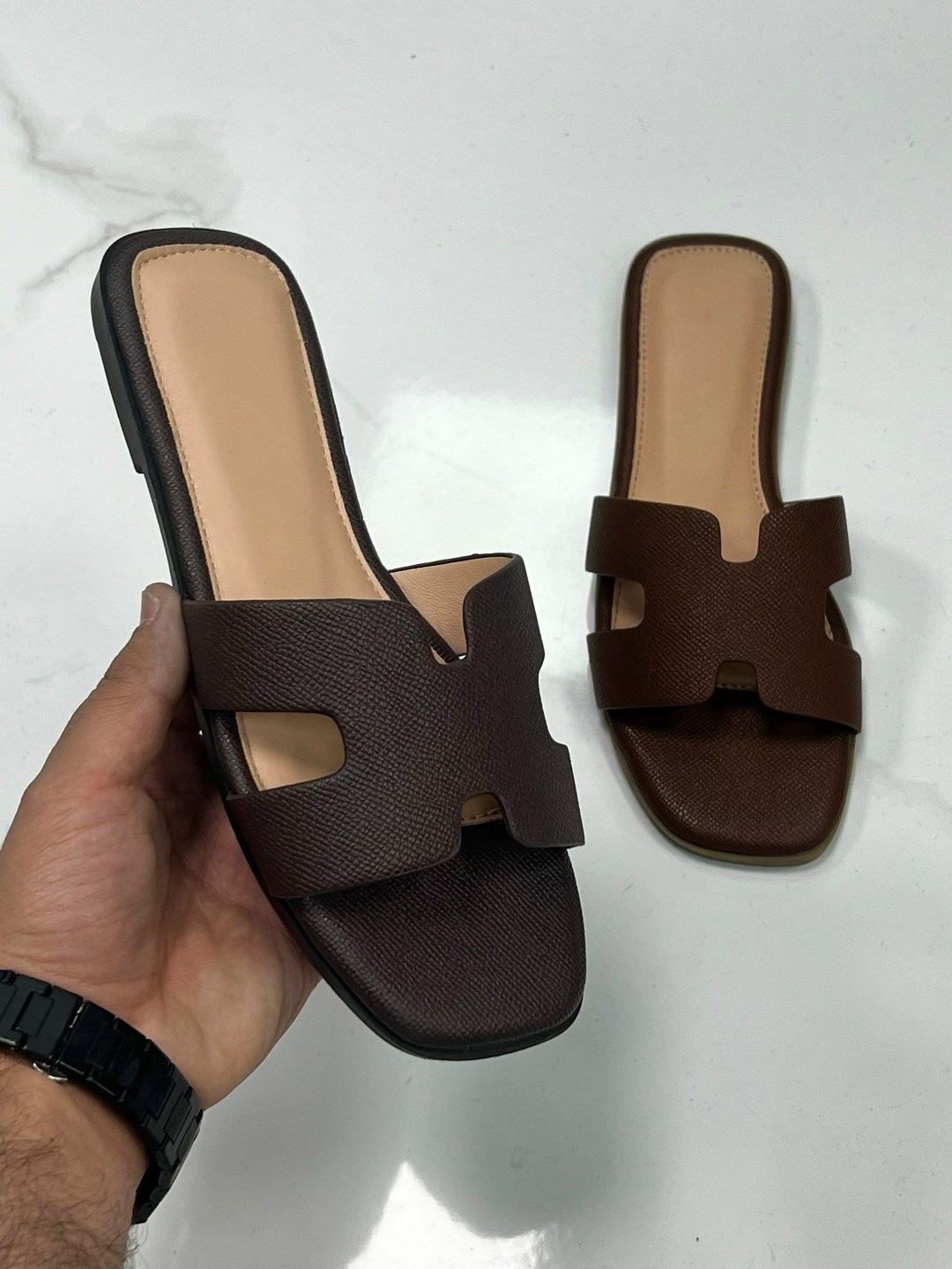 шлепки hermes женские,шлепки эрмес коричневые,шлепанцы женские,шлепанцы эрмес,шлепки гермес