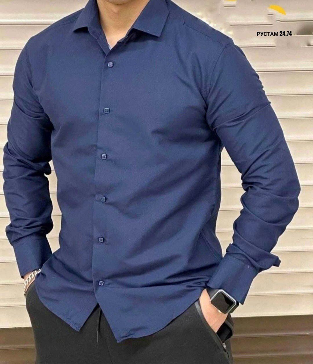 мужская рубашка с длинным рукавом,рубашка с длинным рукавом классическая,рубашка с длинным рукавом классическая romanduc темно-синяя,рубашка с длинным рукавом классическая romanduc,рубашка кыргызская