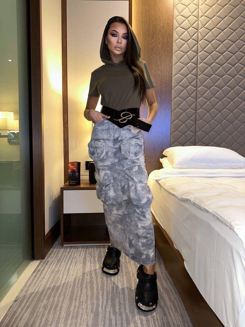 юбка карго,юбка с карманами,одежда с капюшоном,юбка карго женская,юбка с поясом