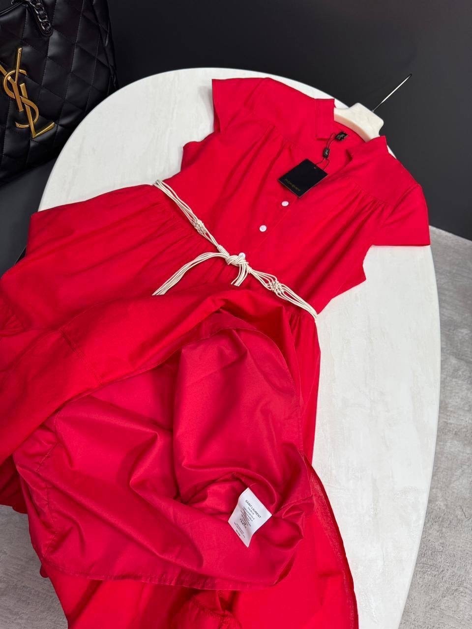 платье макси,платье из льна,платье красное,платье льняное женское,платье pavlova 006 коралловый