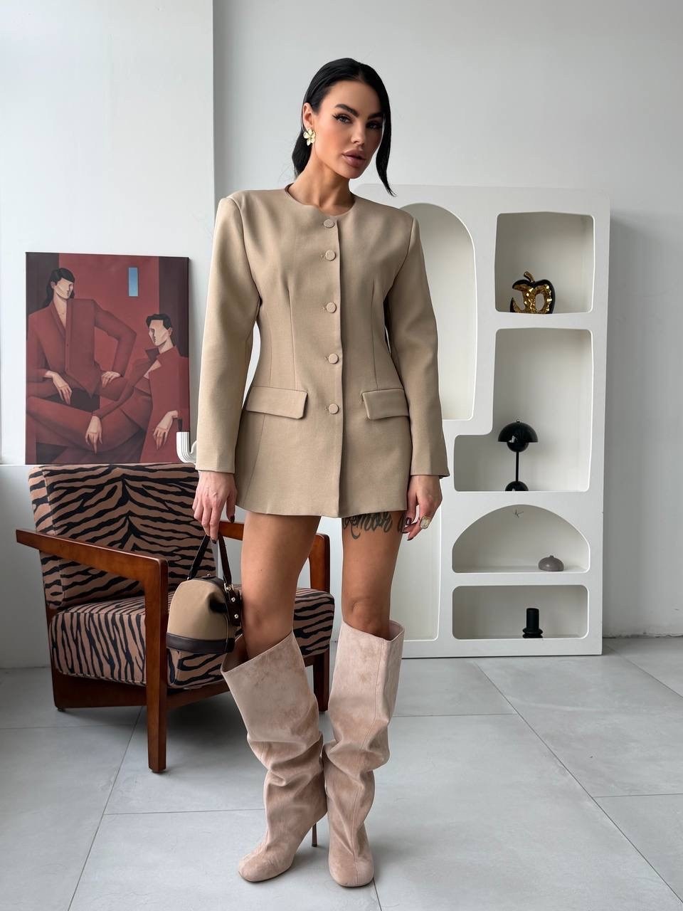 жакет,костюм с юбкой женский,бежевый костюм,костюм с юбкой и жакетом,костюм с юбкой