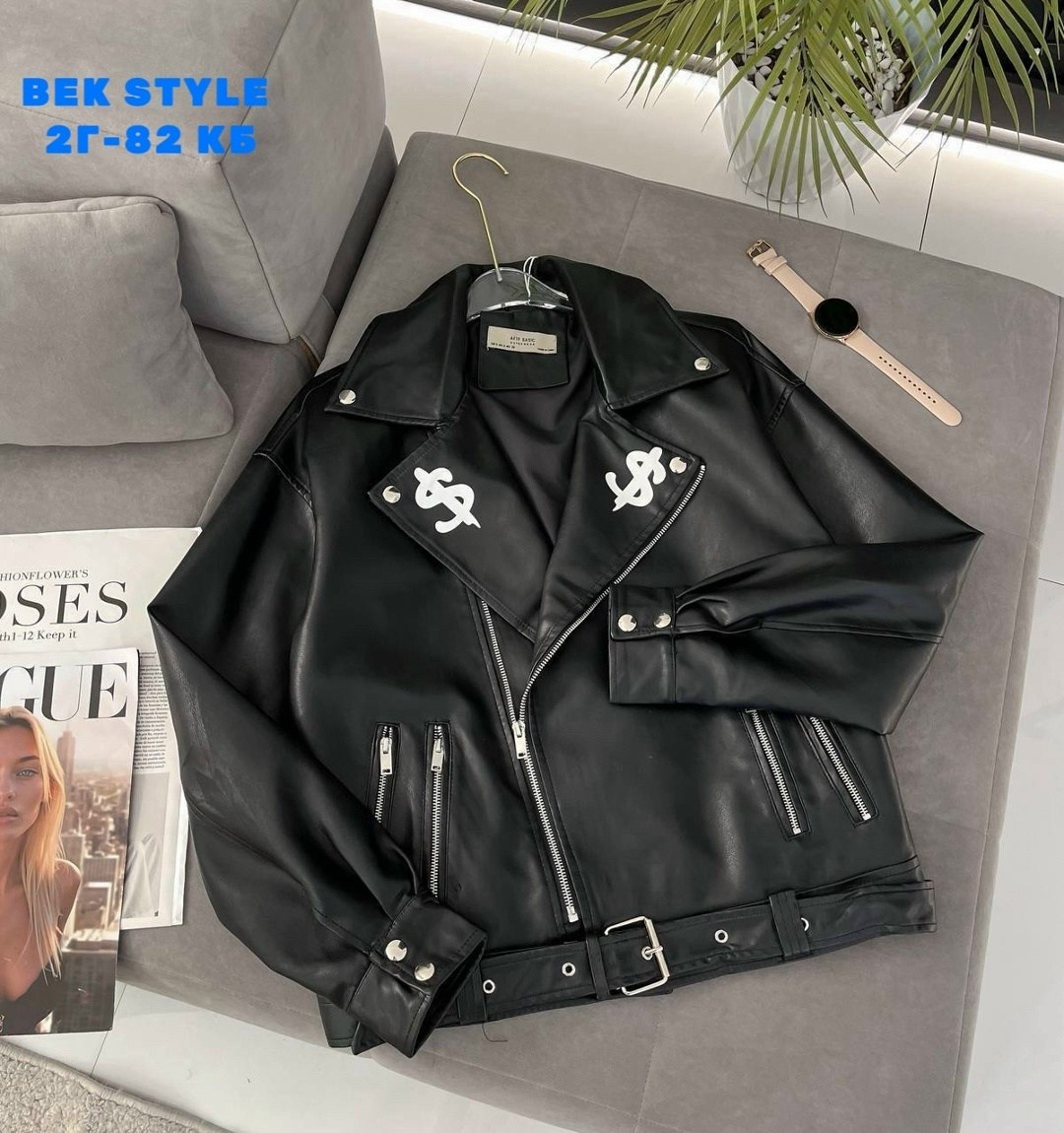 косуха кожаная куртка оверсайз queen sophie,кожаная куртка,куртка косуха,женская кожаная куртка,женская косуха